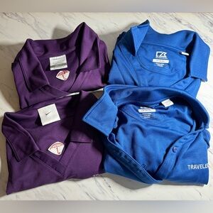Womens travelers golf championship golf polos